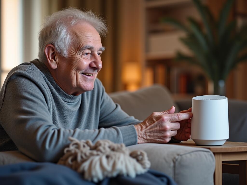 Sistema de automatización para adultos mayores con control por voz
