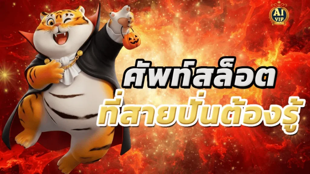 ศัพท์สล็อตที่สายปั่นต้องรู้