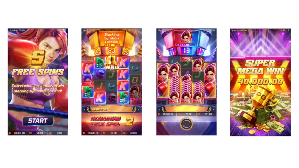 รีววเกม Knockout Riches